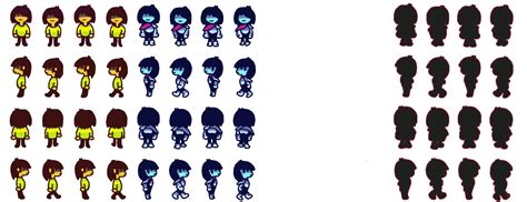 kris deltarune sprite|kris deltarune spritesheet.